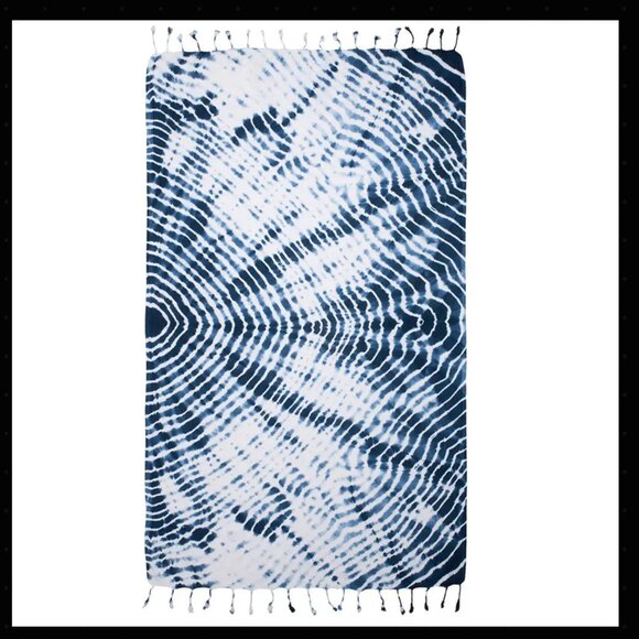 Kikoya - Tie Dye Turkish Beach Towel - Picture 3 of 3